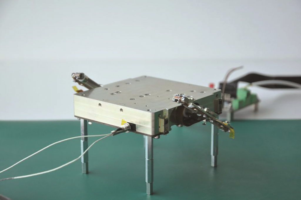 components of solar array rotary actuator